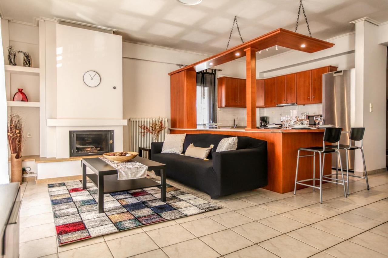 קאלאבאקה Grand Meteora Central Luxury Apartment מראה חיצוני תמונה