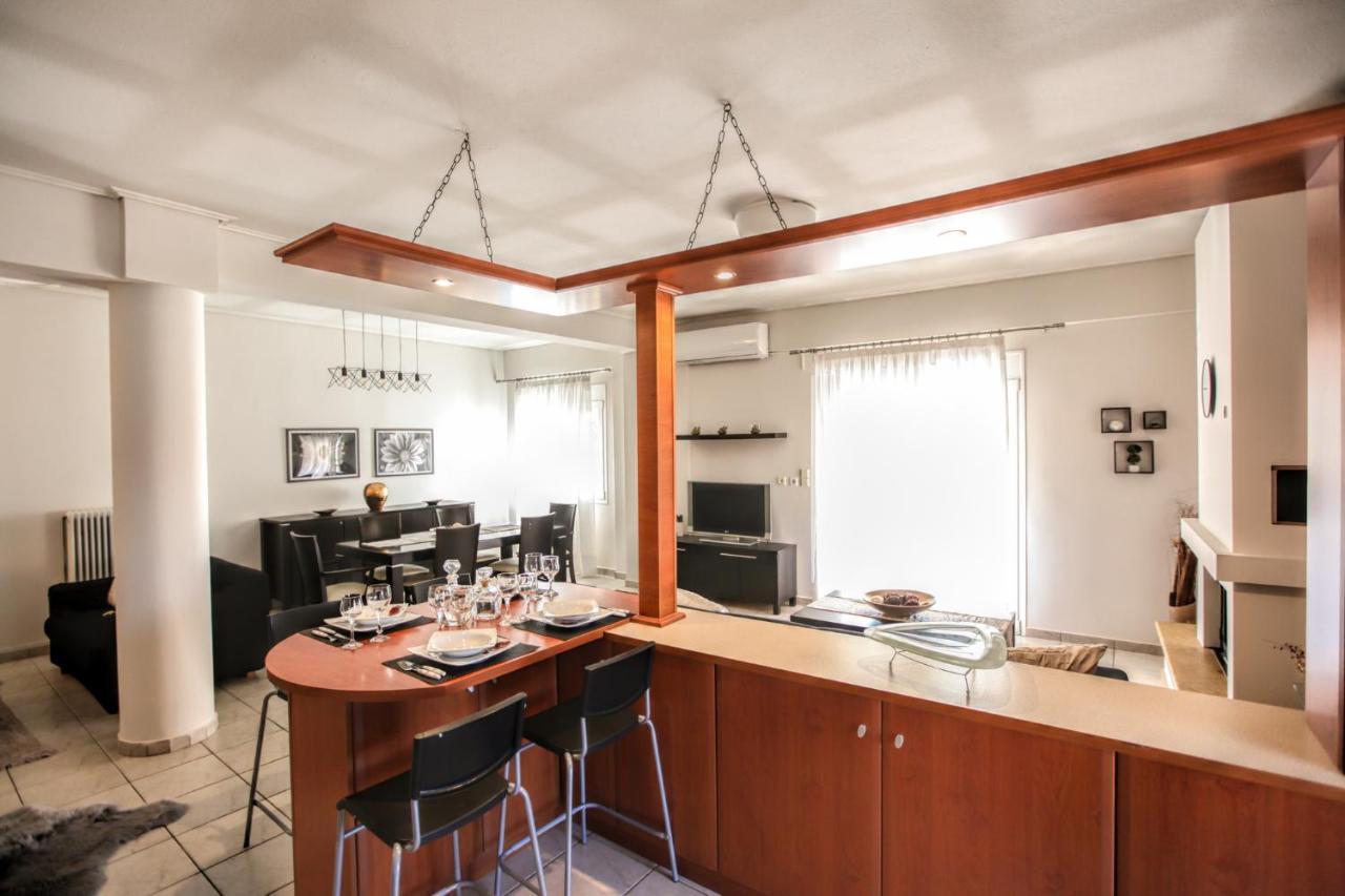 קאלאבאקה Grand Meteora Central Luxury Apartment מראה חיצוני תמונה